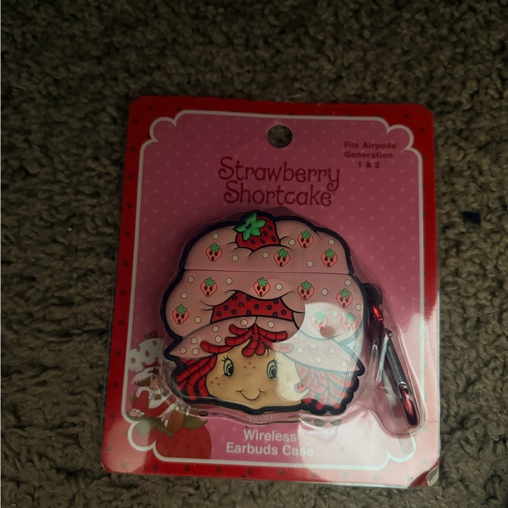 Strawberry Shortcake Wireless Earbuds Case